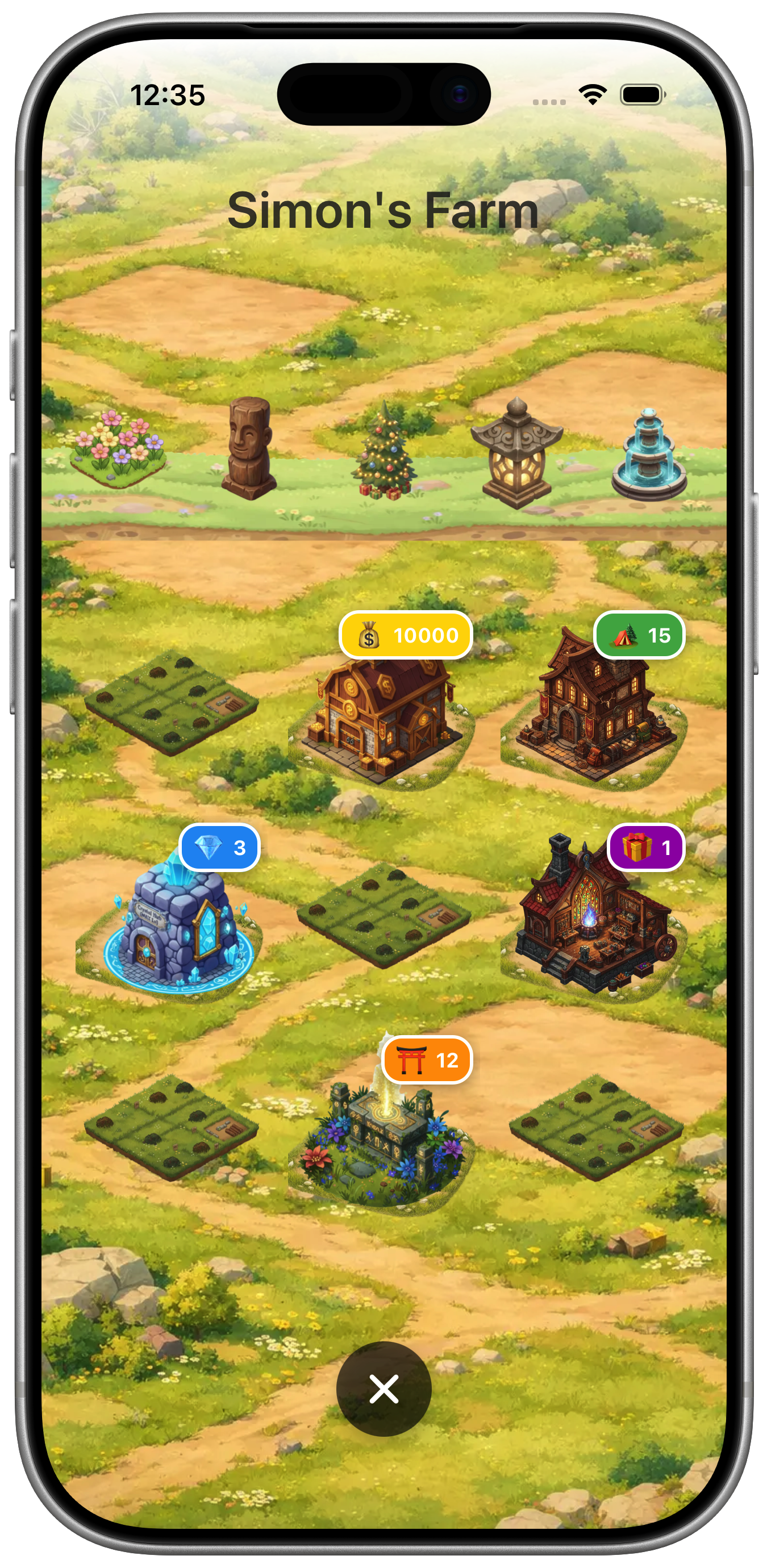Farm map view